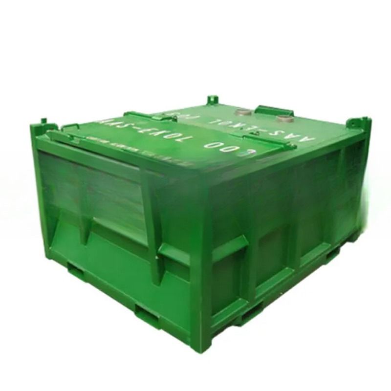 6.5ft LR Zertifiziert DNV 2.7-1 Offshore-Container Schlamm-Skip-Bohr-Schnitt-Skip