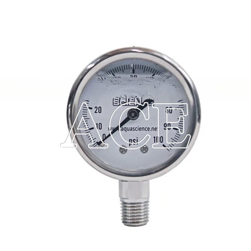 Original Easy Fit BSP Druckmessgerät ISO Tankbehälter Ersatzteile mit ISO9001 Standard