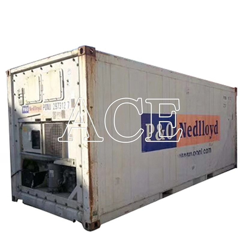 20ft Second Hand Kühlschrank Minus 18 Grad Reefer Container in Dubai Tür Öffnung 2290 x 2246 MM Alter 2004-2008