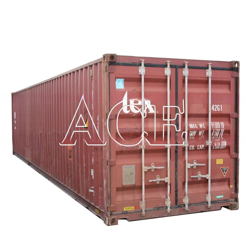 40ft HC 40ft Versandcontainer Hohe Würfel Zweithander Trockener Container Ladung Würdig Gebraucht 40 Fuß