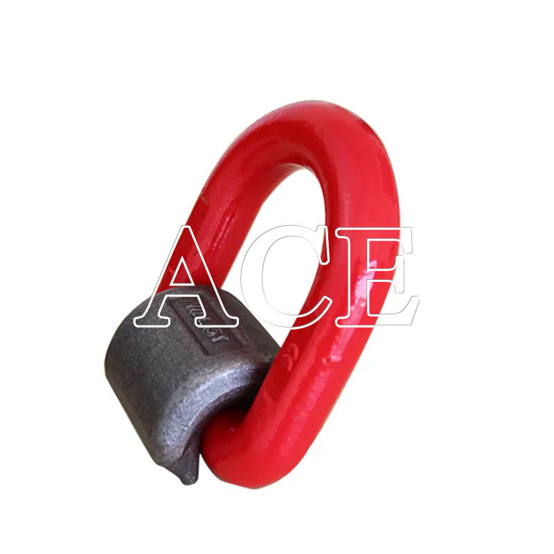 GL-Zertifiziert 1.12T 2T 3T 5T 8T 15T Legierstahlschweiß auf Heben D-Ring Metall D-Ring für Seecontainer Lashing-Teile